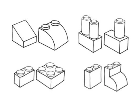 Examples of the 20 pairs of complex shapes presented to the five congenital cataract patients who had just regained their sight in a study by Held et al. (2011).